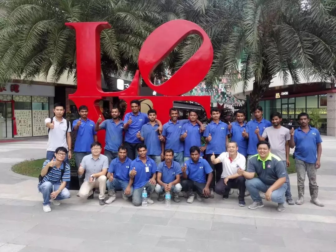 青龍公司宋董、賀總親臨森林城市進(jìn)行工作監(jiān)督 防水材料