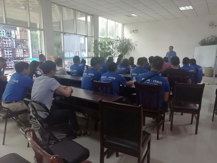 宋董事長為大家做精彩分享 防水材料