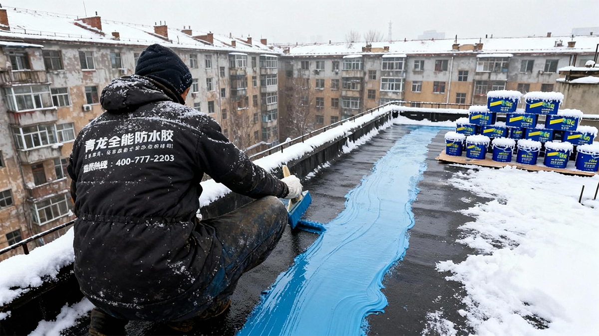 揭秘-40℃超耐低溫的防水涂料：嚴寒地區(qū)的建筑守護神