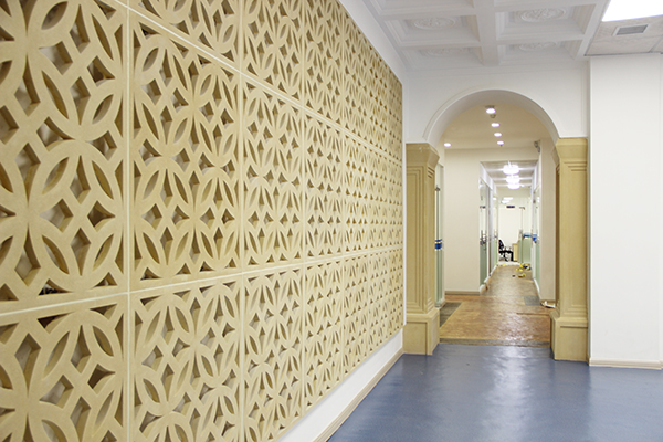 高雅時尚的公司走廊 防水材料