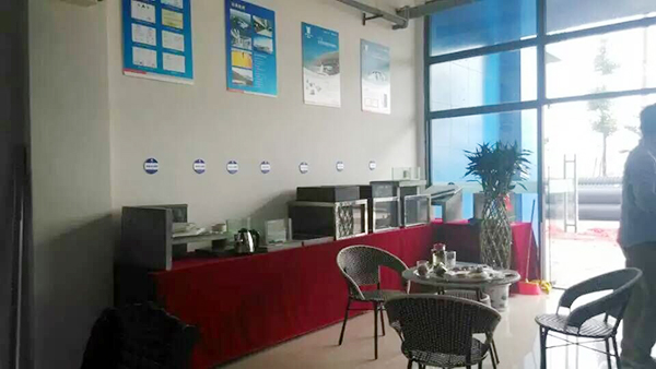 體驗店內(nèi)的防水樣板模型 江西防水