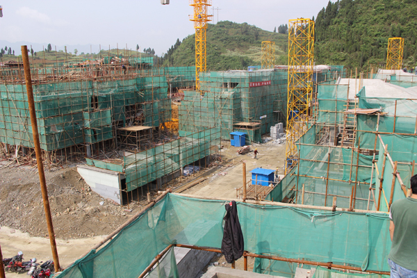 建設中的仁懷碧桂園 仁懷卷材